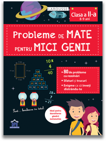 Edituri - Probleme De Mate Pentru Mici Genii - Clasa A Ii-A,  - Editura DPH