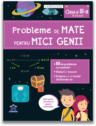 Edituri - Probleme De Mate Pentru Mici Genii. Clasa A Iii-A,  - Editura DPH