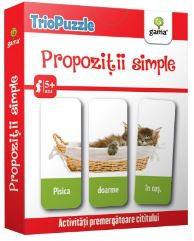 Jocuri educative - Propozitii Simple,  - Editura Gama