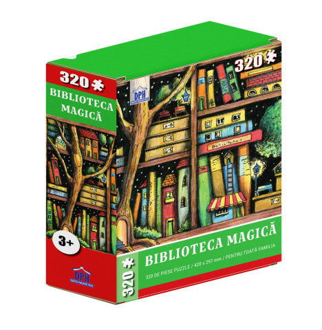 Grupe de varsta - Puzzle - Biblioteca Magica,  - Editura DPH