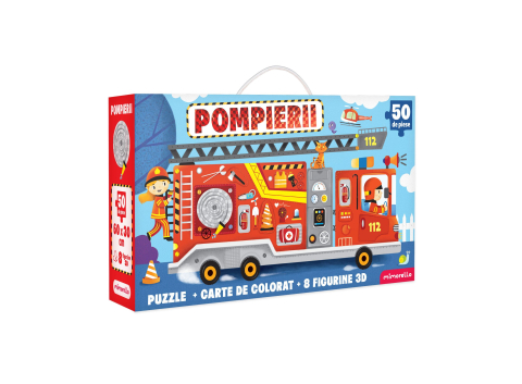 Carti - Puzzle Pompierii,  - Editura Mimorello