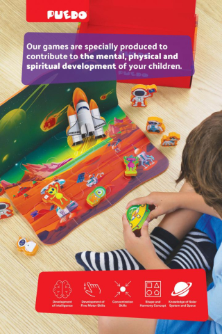 PUZZLE SPATIU COSMIC, 25 PIESE [4]