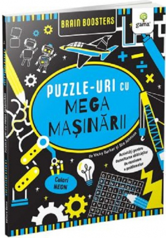 Carti - Puzzle-Uri Cu Mega Masinarii, Vicky Barker - Editura Gama