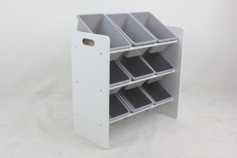 Baby - Raft copii depozitare cu 9 cosuri,U-Grow