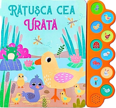 Editura Flamingo - Rățușca Ce Urâtă. 10 Sunete, - Editura Flamingo
