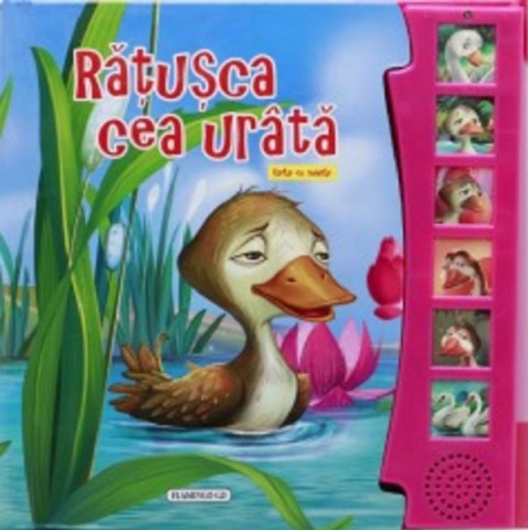 6-8 ani - Ratusca Cea Urata, - Editura Flamingo