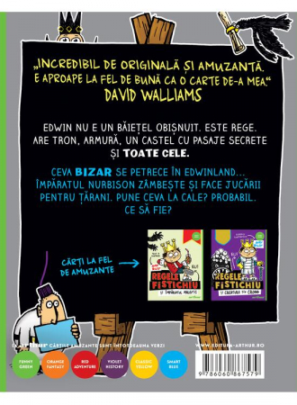 Regele Fistichiu: Regele Fistichiu Si Jucariile Groazei, Andy Riley - Editura Art [1]