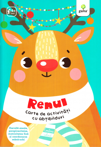 Carti - Renul.Carte De Activitati Cu Abtibilduri,  - Editura Gama