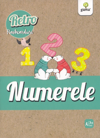 Edituri - Retro Flashcarduri - Numerele,  - Editura Gama