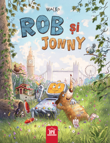 Carti de colorat - Rob Si Jonny, Walko - Editura DPH