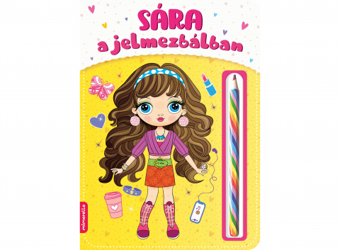 Carti de colorat - Sára A Jelmezbálban, - Editura Mimorello