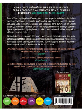 Sconcs Si Viezure. Un Ou Surpriza, Amy Timberlake - Editura Art [1]