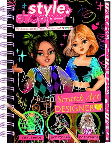 Editura Flamingo - Scratch Art Designer,Fabiana Attanasio - Editura Flamingo
