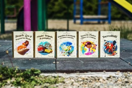 3-5 ani - Set 5 carti Disney. Povesti din colectia de aur, Disney - Editura 