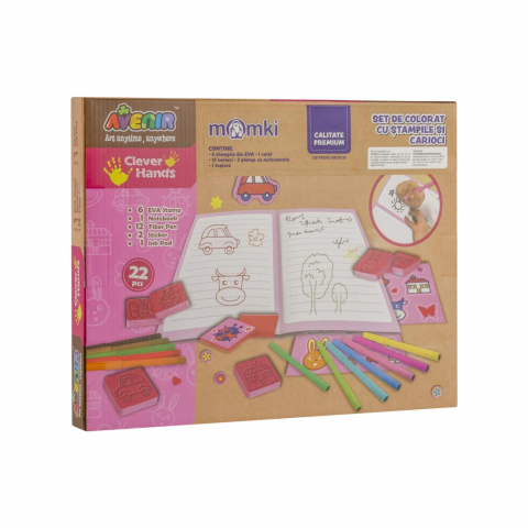 SET DE COLORAT CU STAMPILE SI CARIOCI [1]