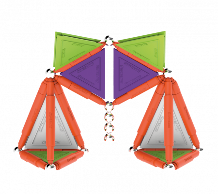 Set de constructie magnetic Supermag Trendy, 67 piese [7]