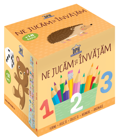 Grupe de varsta - Set Educativ - Ne Jucam Si Invatam - Forme, Fructe, Obiecte, Numere, Animale,  - Editura DPH