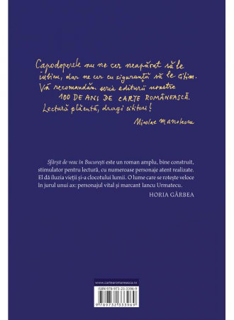Sfarsit De Veac In Bucuresti, Ion Marin Sadoveanu - Editura Art [1]
