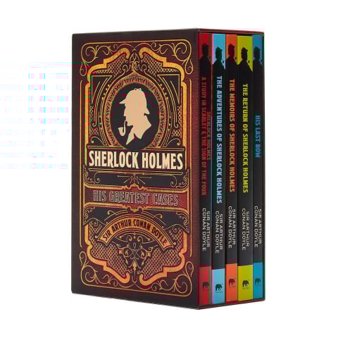 Carte straina - Sherlock Holmes: His Greatest Cases: 5-Book Paperback Boxed Set (Arcturus Classic Collections, 11),Arthur Conan Doyle - Editura Arcturus