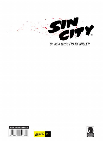 Sin City 1. Un Adio Tarziu, Frank Miller - Editura Art [1]