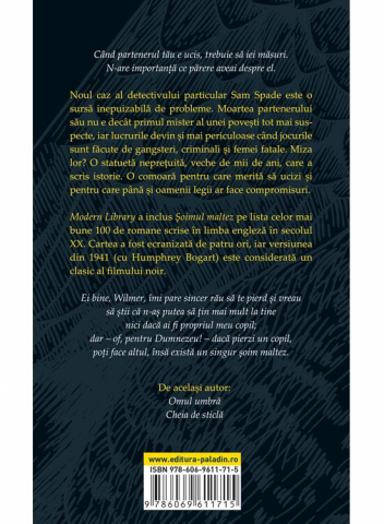 Soimul Maltez, Dashiell Hammett - Editura Art [1]