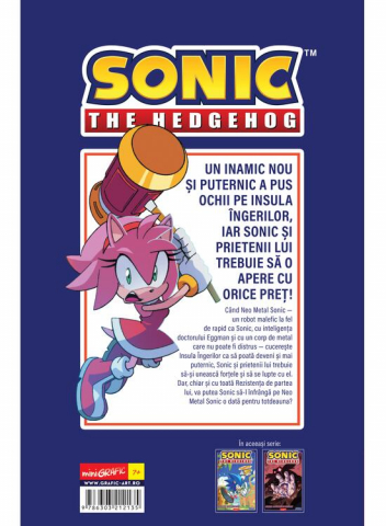 Sonic The Hedgehog  3. Lupta Pentru Insula Ingerilor, Ian Flynn - Editura Art [1]