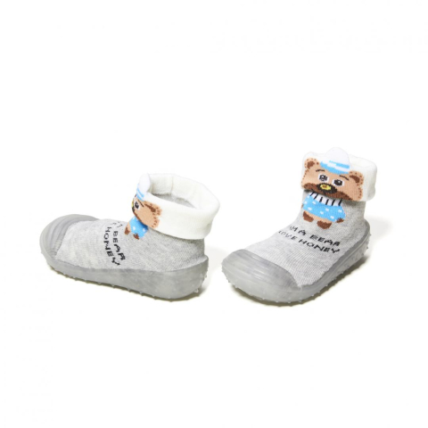Sosete - Sosete antider, grey,size 20, U-Grow