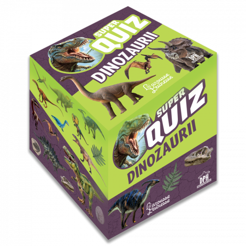 Carti - Superquiz: Dinozaurii, Aurore Meyer - Editura DPH