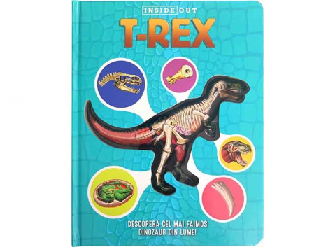 Carti de colorat - T-Rex, - Editura Kreativ