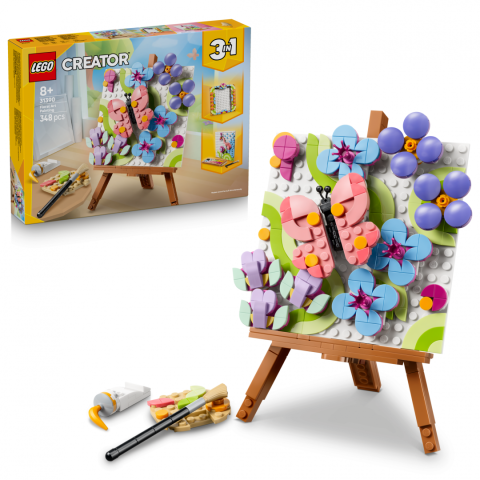 Jucarii - TABLOU DECORATIV CU ARTA LEGO31390