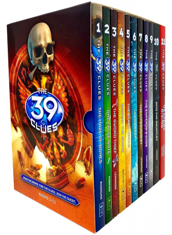 Carti - The 39 Clues Series 1 = 11 Books Collection Box Set Pack Plus 66 Digital Game Cards By Rick Riordan,Rick Riordan  - Editura Scholastic