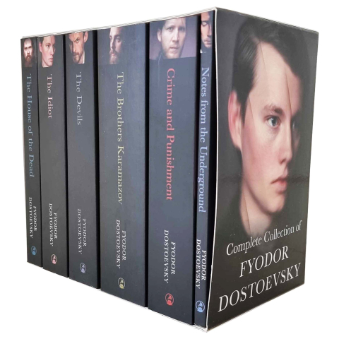 Literatura Universala - The Complete Collection Of Fyodor Dostoevsky 6 Books Set | Classic Masterpieces Of Russian Literature Novels,Fyodor Dostoevsky - Editura Classic Editions
