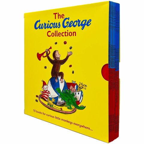 Grupe de varsta - The Curious George Collection Series 10 Books Box Set Fire-Fighters  Birthday Surprise  Dinosaur  Goes To The Zoo  Goes To A Chocolate Factory & More,H.A. Rey - Editura Walker Books