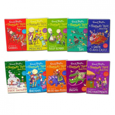 The Faraway Tree Adventures Colectie Completa 10 Carti Box Set, Enid Blyton - Editura Hodder & Stoughton [3]