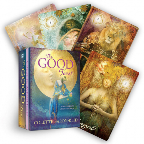 Carte straina - The Good Tarot: A 78-Card Deck And Guidebook,Colette Baron-Reid - Editura Lifestyles