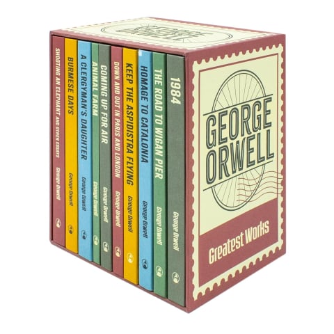 Carte straina - The Greatest Works Of George Orwell 10 Books Hardback Collection | Classic Dystopian & Political Fiction,George Orwell - Editura Classic Editions Ltd