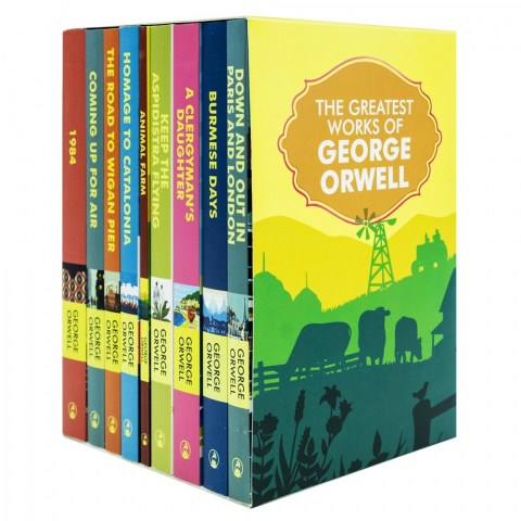 Carte straina - The Greatest Works Of George Orwell 9 Books Set (Homage To Catalonia, Burmese Days, 1984, Animal Farm, The Road To Wigan Pier, Down And Out In Paris And London),George Orwell - Editura Classic Edition