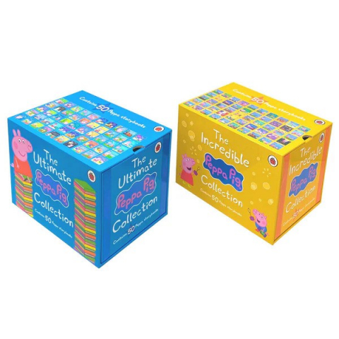 Carti - The Incredible Peppa Pig & The Ultimate Peppa Pig Collection 100 Books Set By Ladybird, - Editura