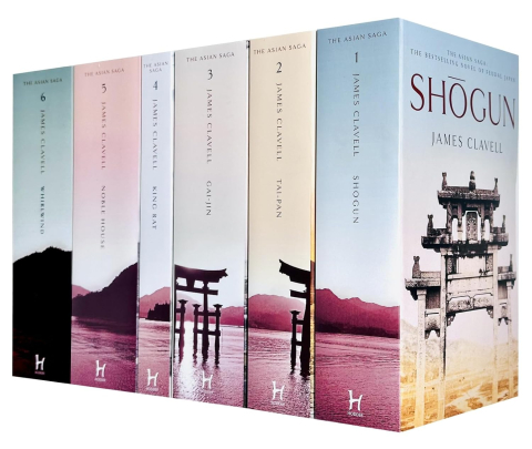 Carte straina - The Novels Of The Asian Saga Series - 6 Books Collection Set By James Clavell | Shōgun, Tai-Pan, Gai-Jin, King Rat, Noble House & Whirlwind - Historic,James Clavell  - Editura Hodder Paperbacks ltd