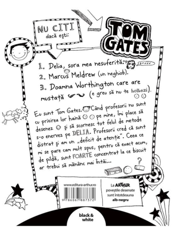 Tom Gates 1> Minunata Lume A Lui Tom Gates, Liz Pichon - Editura Art [1]