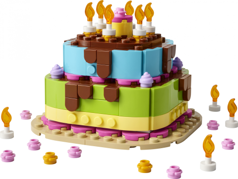 TORT PENTRU PETRECEREA DE ZI LEGO40815 [3]