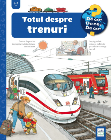 Carti - Totul Despre Trenuri, Patricia Mennen - Editura Casa