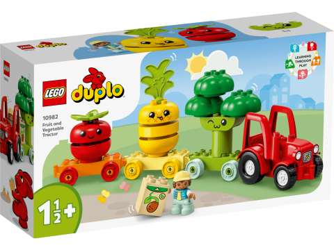 Jucarii - TRACTORUL CU FRUCTE SI LEGUME,LEGO 10982