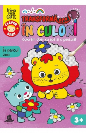 Carti de colorat - Transforma Apa In Culori.In Parcul Zoo,   - Editura Humanitas