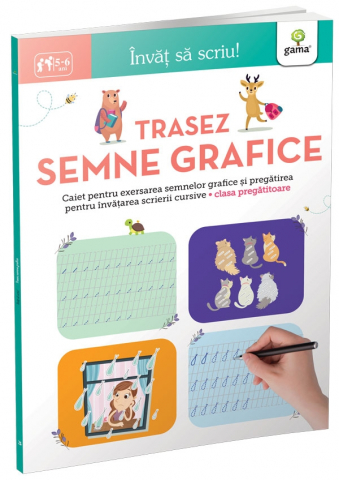 Trasez Semne Grafice 5-6 Ani,  - Editura Gama
