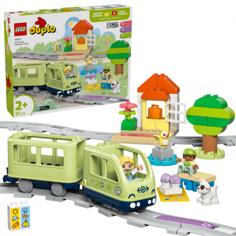 Jucarii - TREN DE AVENTURA INTERACTIV LEGO10427