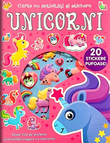 6-8 ani - Unicorni, - Editura Flamingo