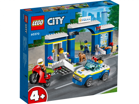 Seturi de constructie - URMARIRE LA SECTIA DE POLITIE,LEGO 60370