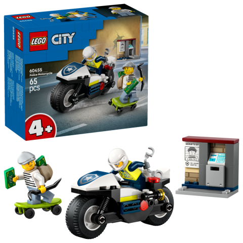 Jucarii - URMARIRE MOTOCICLETA LEGO60455