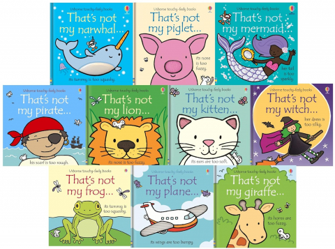 3-5 ani - Usborne Thats Not My Toddlers 10 Books Collection Set Pack (Series 2) Fiona Watt Touchy-Feely Board Baby Books,Fiona Watt  - Editura Usbourne; International Edition